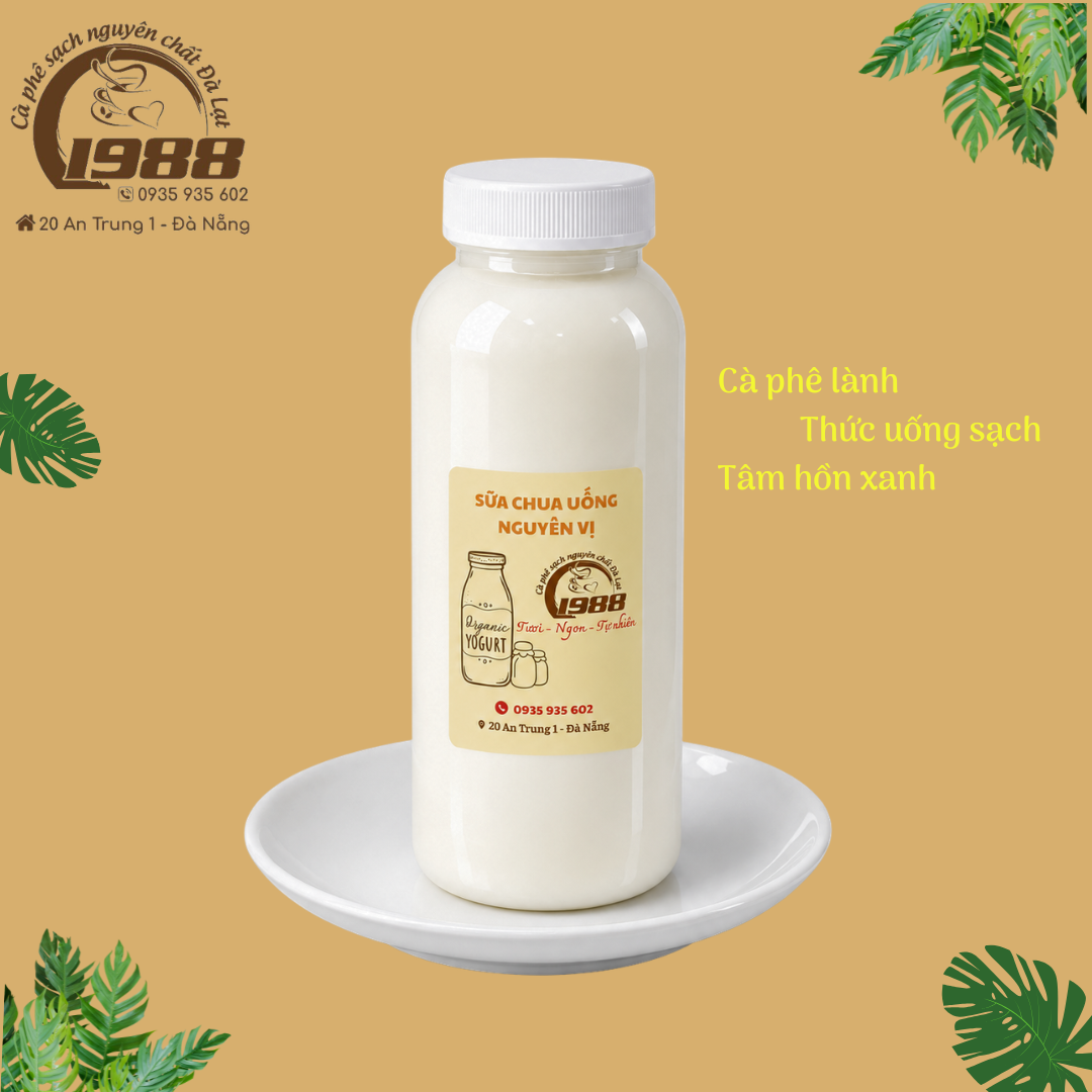 Sữa chua uống nguyên vị (Chai 300ml)